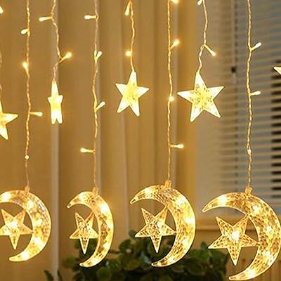 Ramadan Curtain String Lights