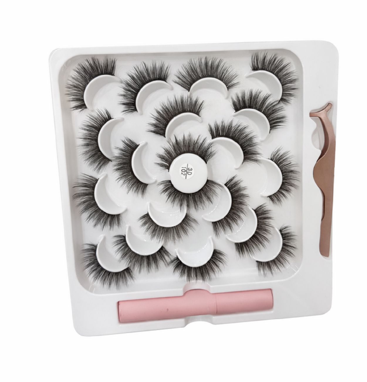 کیتی برژانگی دەستکرد سێ ڕەهەندی دووبارە بەکارهێنەرەوە لەگەڵ ئەپلیکەتەر و چەسپ