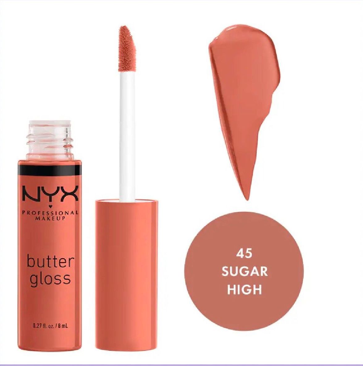 nyx butter gloss - sugar high