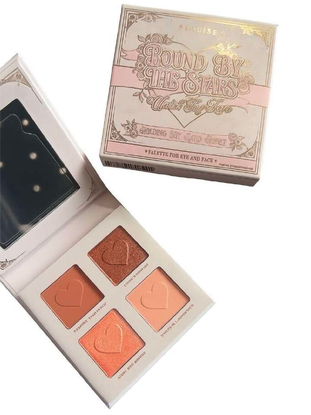 Plouise bound by the stars eyeshadow and highlighter pallet