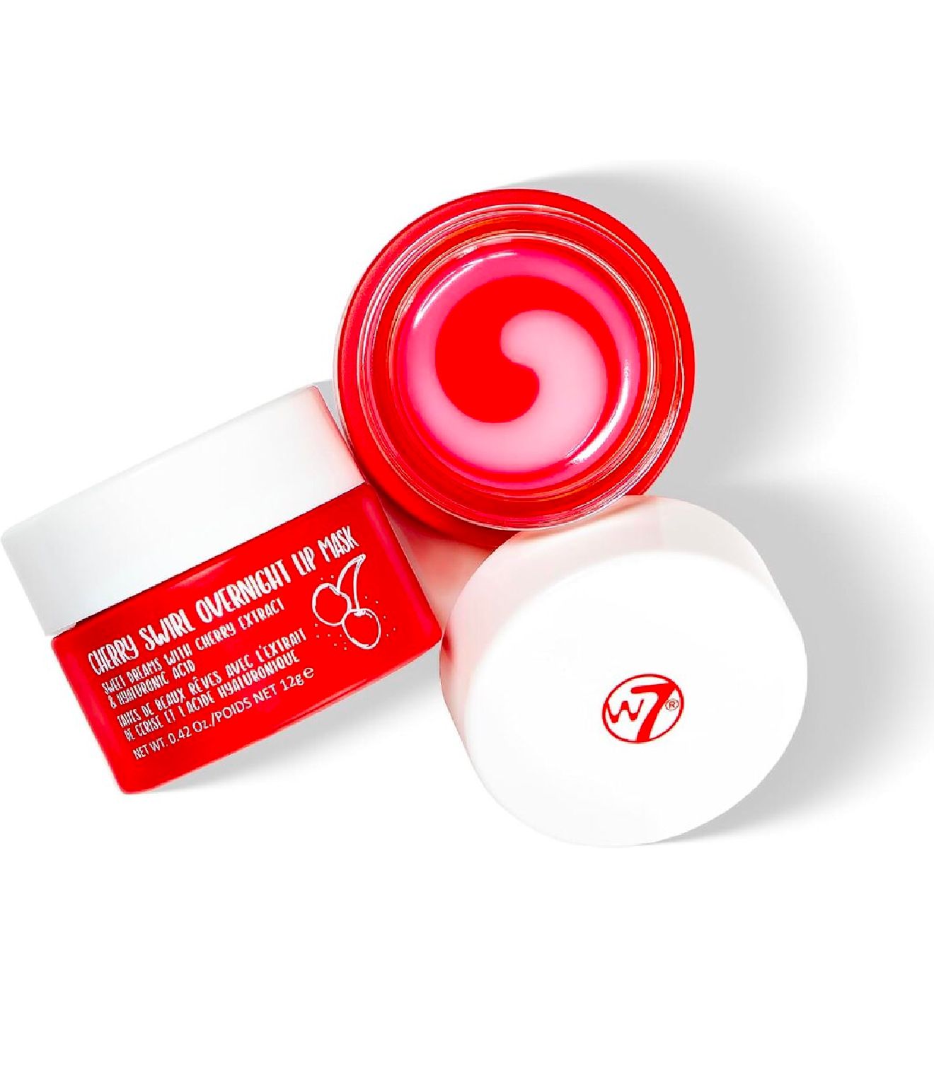 W7 Cherry Swirl Overnight Lip Mask