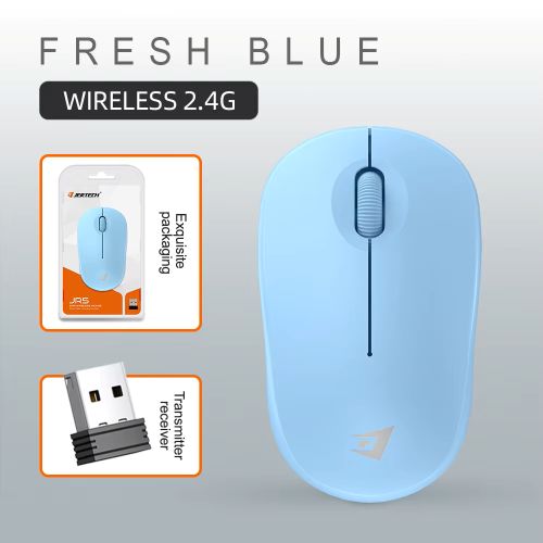 JERTECH JR5 2.4G Plug and Play Retractable Magic Sensitive Promotional Items Mini Gaming Wireless Mouse color option
