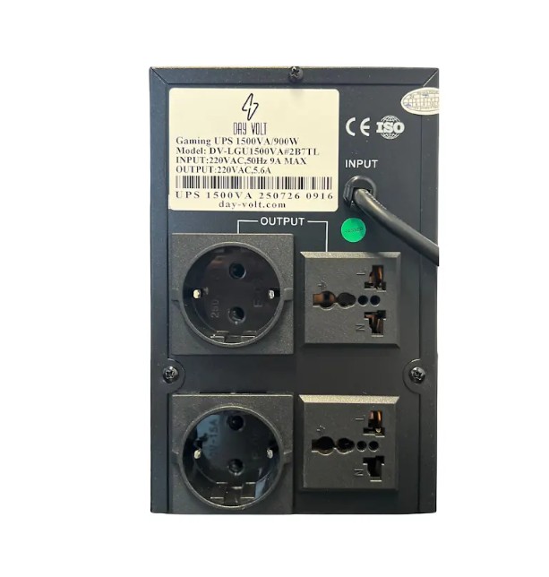 DAY VOLT Gaming UPS 1500VA / 900W