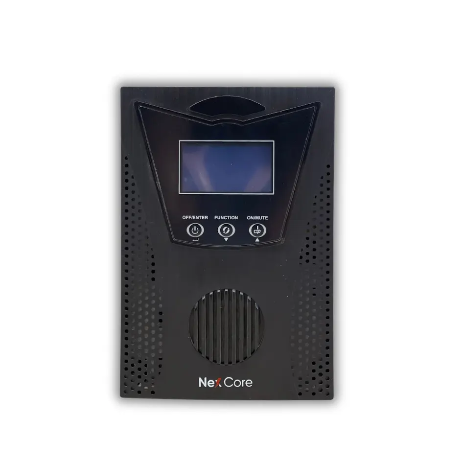 NEXCORE Online UPS 1KVA / 800W – 2x12V 9Ah Batteries  + Battery