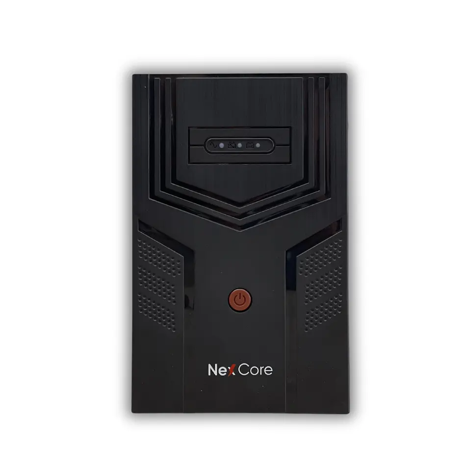 NEXCORE Offline UPS 1500VA / 900W – 2x12V Batteries + Battery