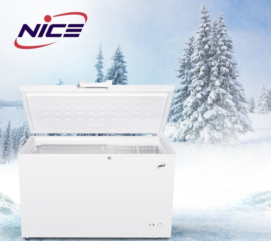 مجمدة نايس سعة 18 قدم ابيض CHESTFREEZER18
