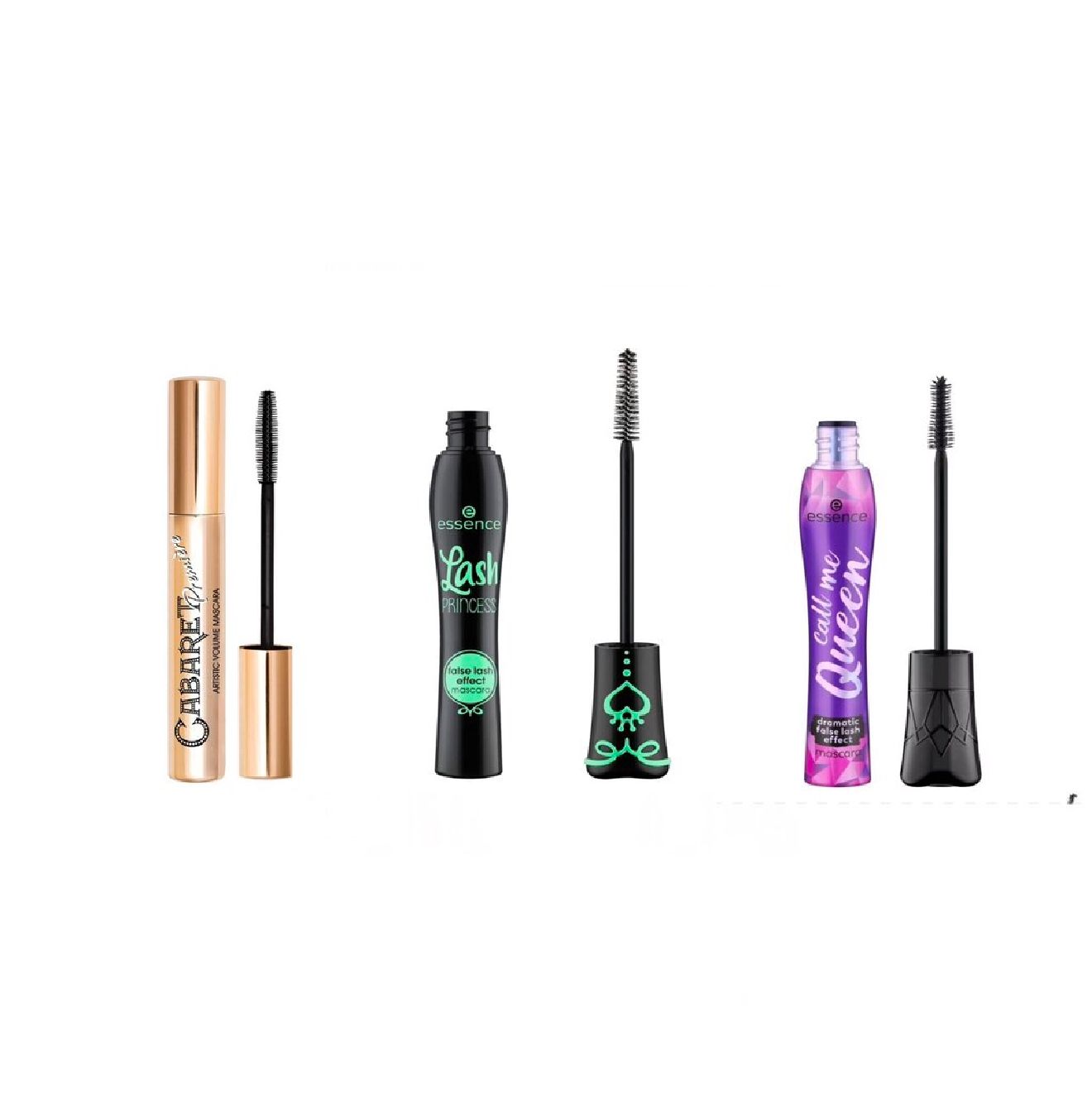 3x peice Mascara Collection - Lash Princess, Call Me Queen & Cabaret Volume Mascara