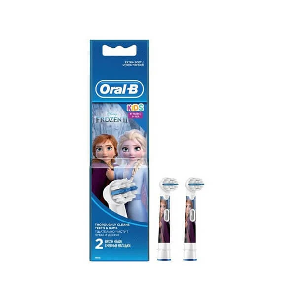 Oral-B Kids Frozen Children's Electric Toothbrush Replacement Parts, 2 pieces
