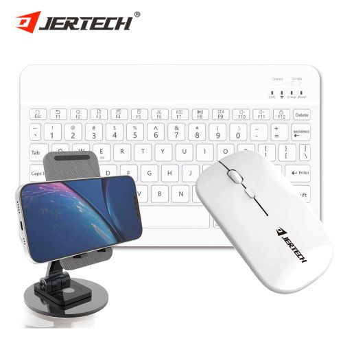JERTECH CT3-01 Wireless BT Rechargeable Keyboard and Mini Mouse color option