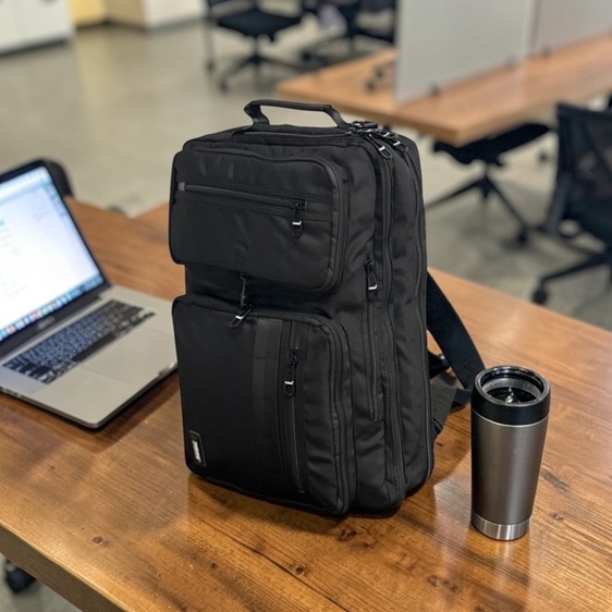 T9915 Multi-Function Laptop Backpack – Business Travel Bag – Black color option