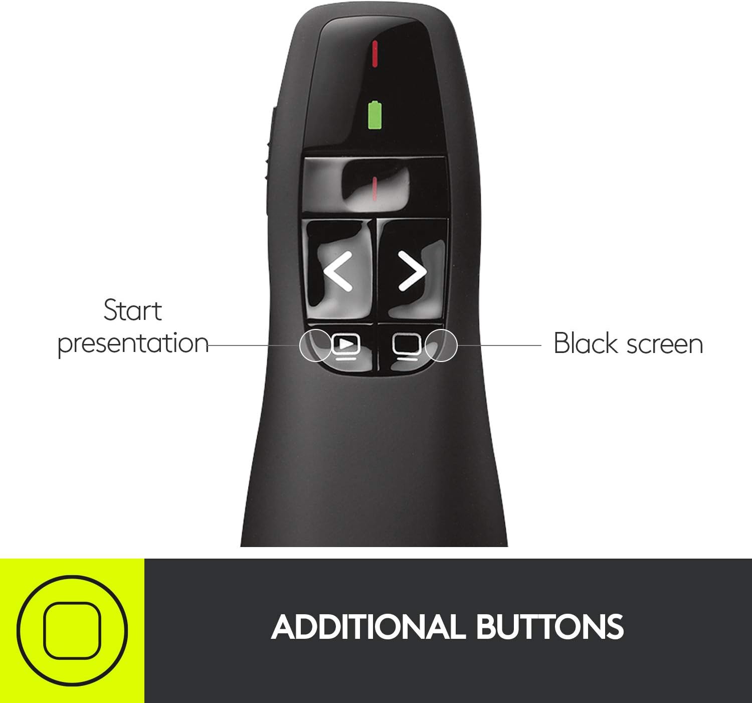 Logitech R400 Wireless Laser Presentation Remote