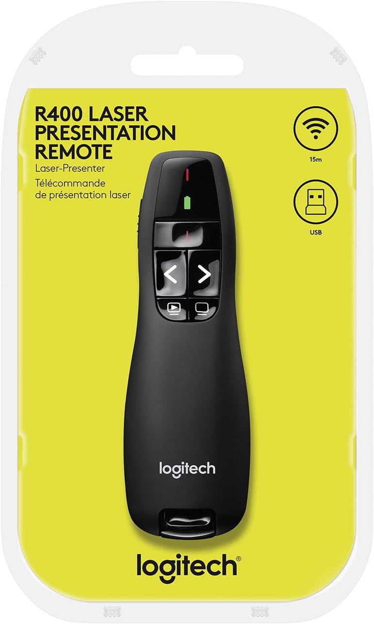 Logitech R400 Wireless Laser Presentation Remote