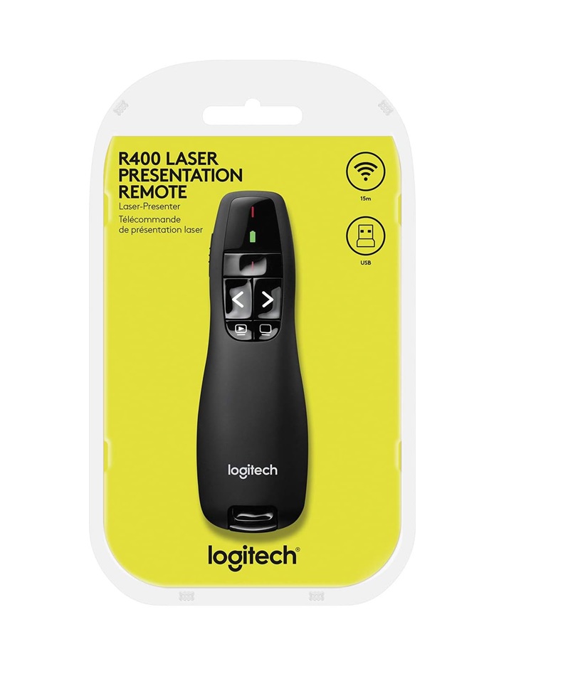 Logitech R400 Wireless Laser Presentation Remote