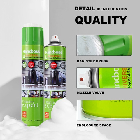 Handboss Universal Foam Cleaning Spray – Multi-Surface Cleaner