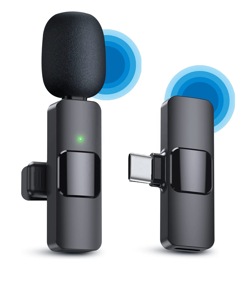 K9 Wireless Microphone – Plug & Play Lavalier Mic