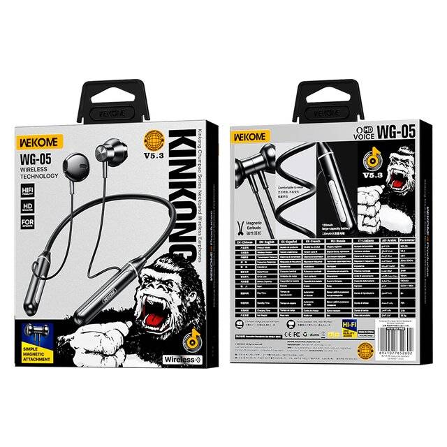 WEKOME KINKONG WG-05 wireless neckband earphones