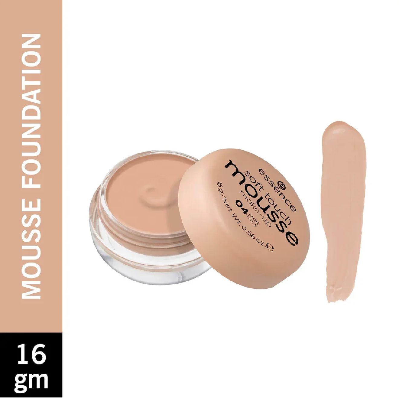 Essence Soft Touch Mousse Makeup (Shade 04 Matte ivory) color option