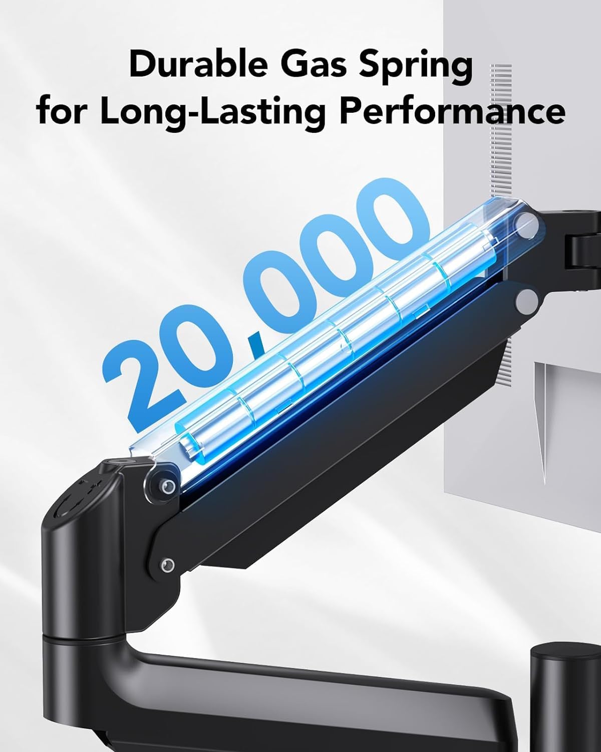 PS160 Dual Monitor Stand, Holds 2 Computer Screens Up to 32 Inches and 9kg Each