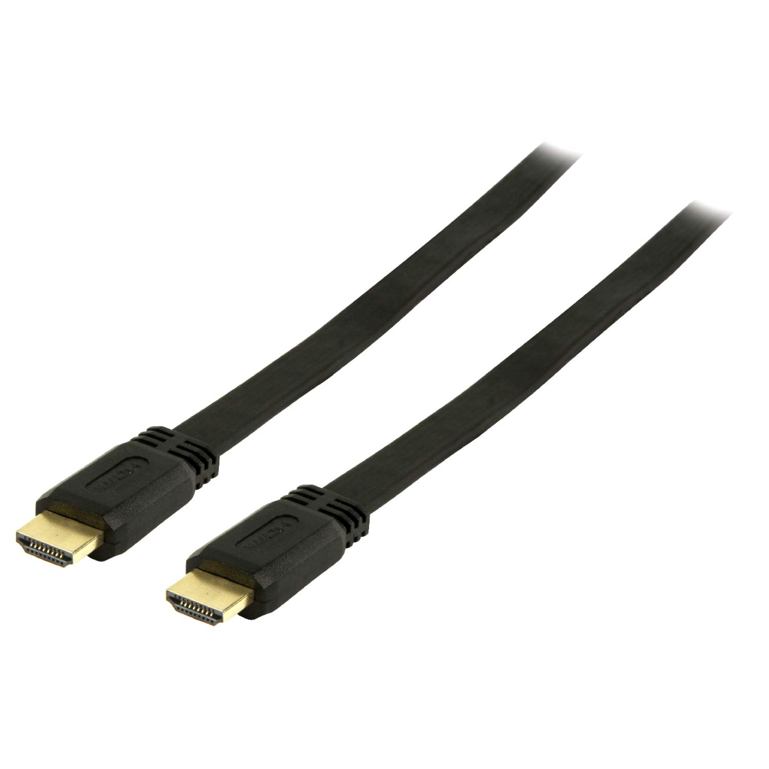 كابل HDMI مسطح عالي السرعة بدقة 4K من Hremium Cord + كابل إيثرنت - طول 3 أمتار - متوافق مع دقة فيديو 4K 2160P