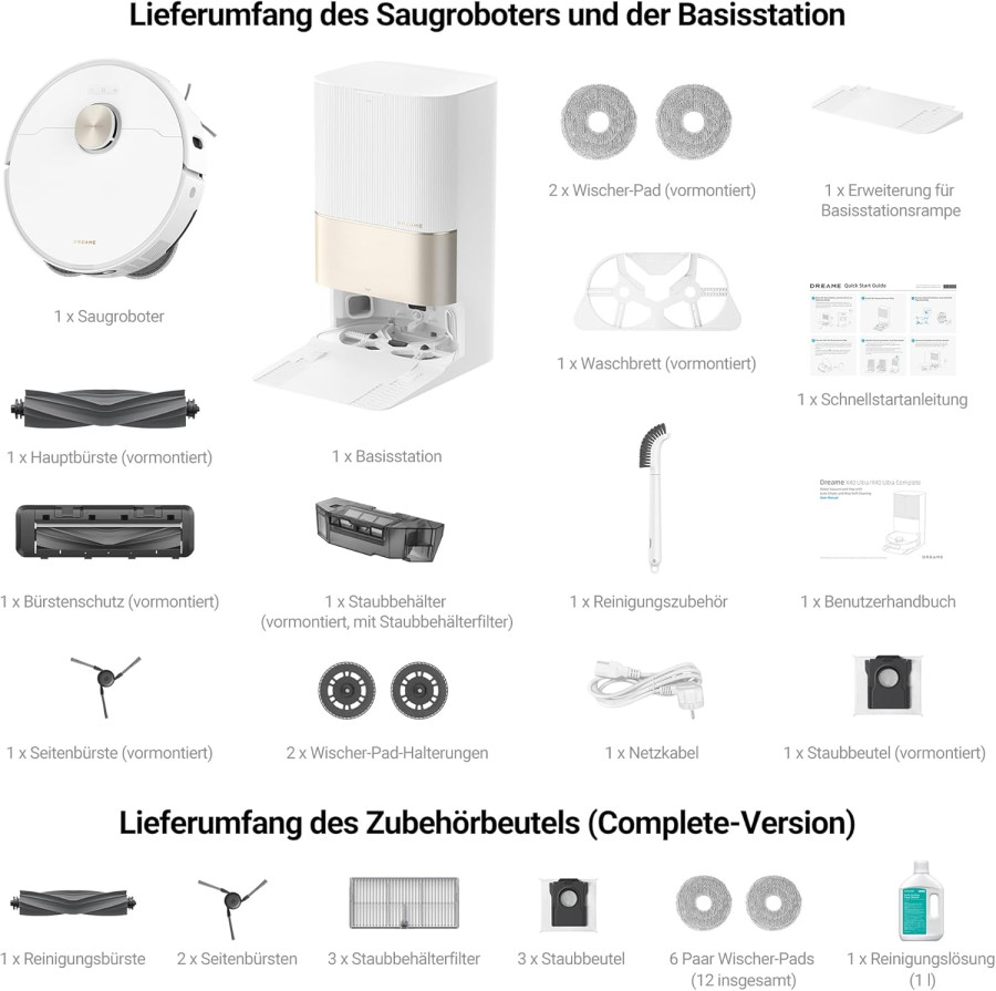Dreame X40Ultra Robot Vacuum