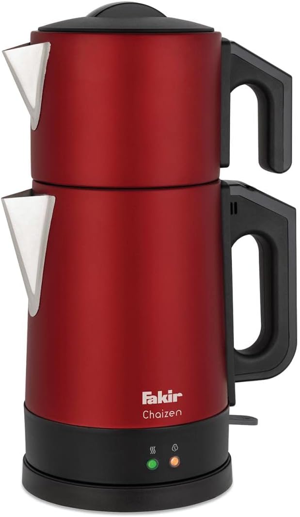 Fakir Chaizin 1800W Tea Maker with 1.8L- red