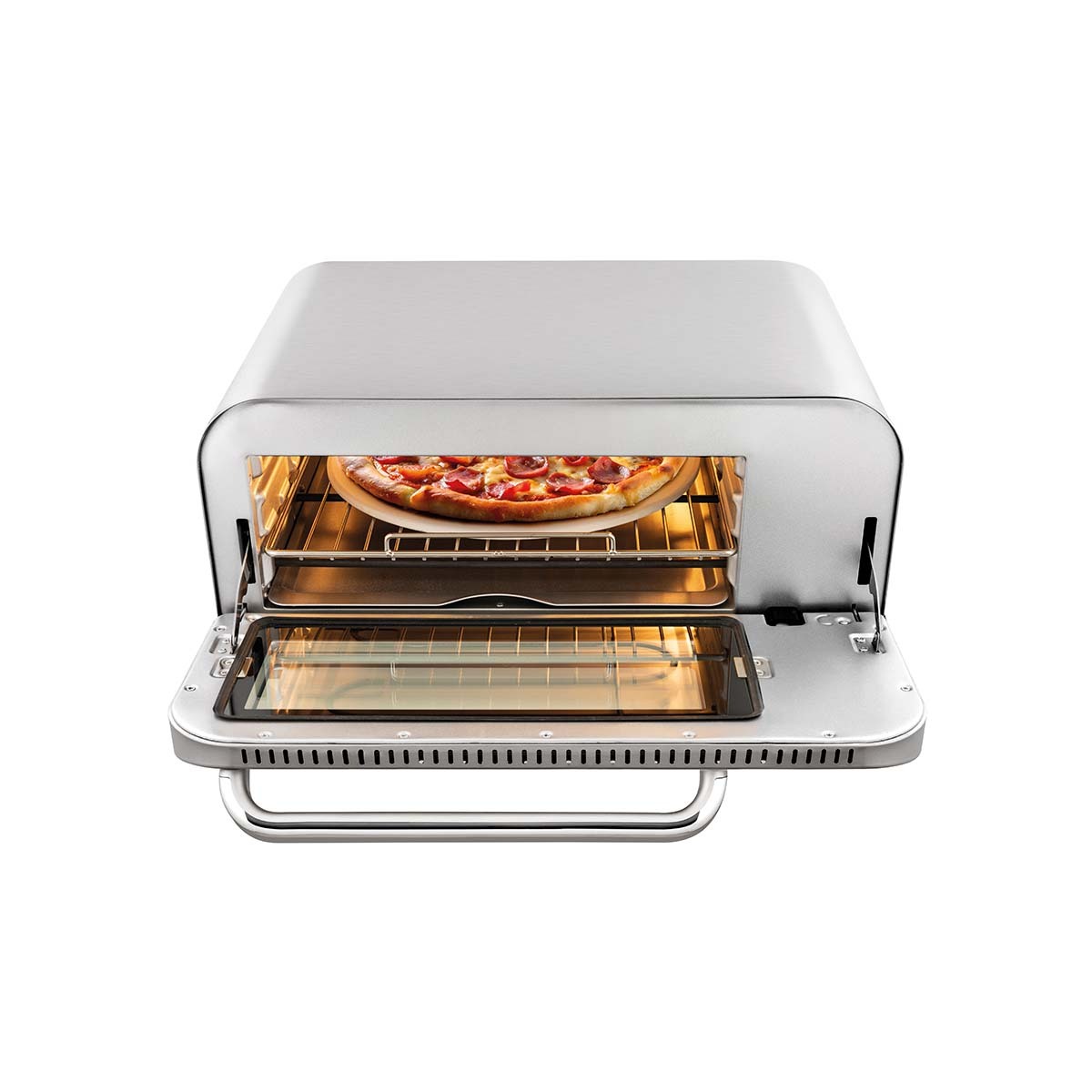 Fakir Pizzamore Pizza Oven -silver