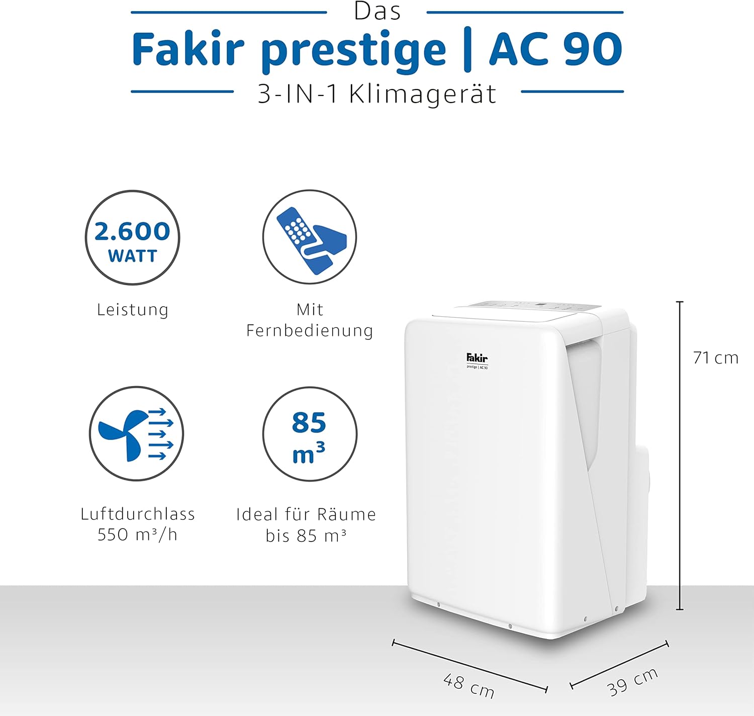 Fakir Prestige AC 90 Air Conditioner