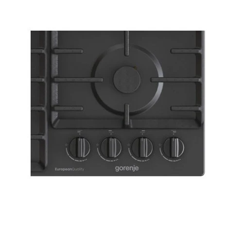 تەباخی فلاتی غازی گۆرینجی 60 سم مۆدێلی GW642B - 4 چاوانە - ڕەش
