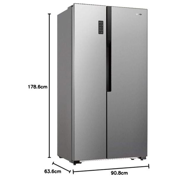 سەلاجەی گۆرێنجی ستایلی فەرەنسی - 20 cu ft - NRS9182MXUK - Silver