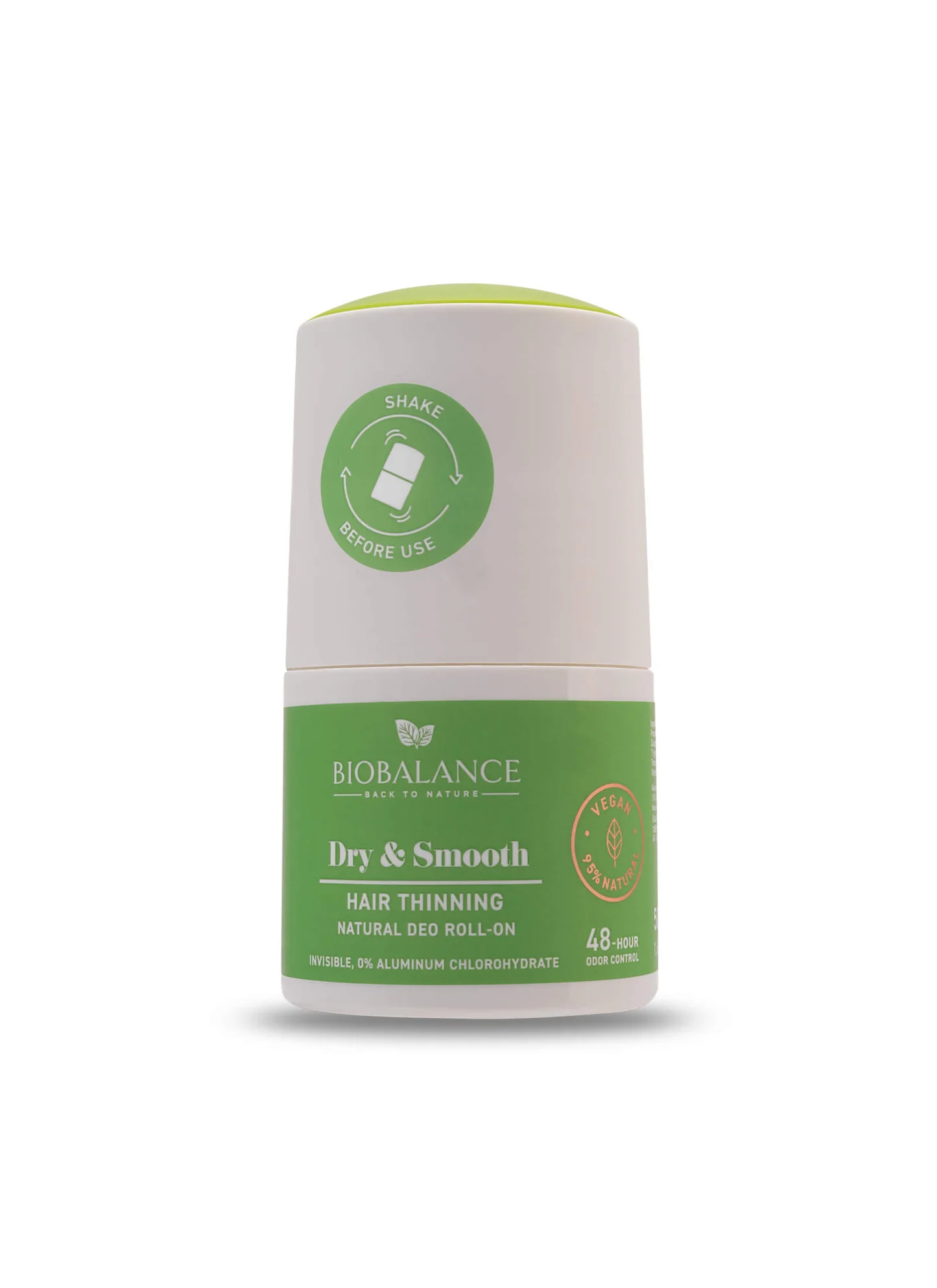 DRY & SMOOTH HAIR THINNING NATURAL DEO ROLL-ON 50 ML
