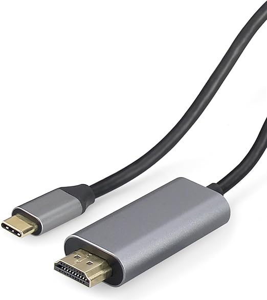کەیبڵی ڤیدیۆیی USB-C کە پشتگیری لە نێتفلێکس و ئایتونز و هولو دەکات - ئەداپتەری HDMI بۆ مۆبایل بۆ تەلەفزیۆن color option