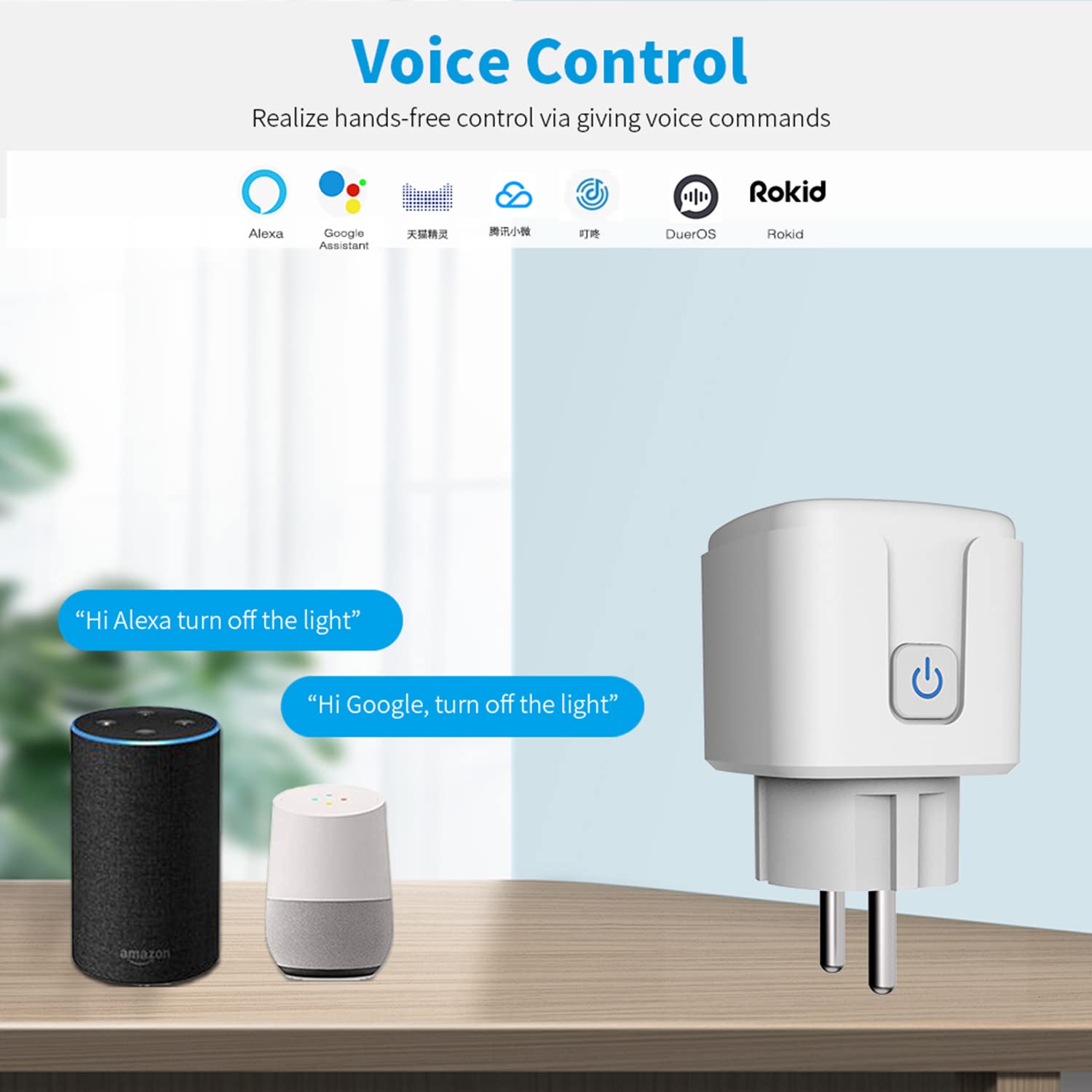 Smart Plug WiFi Socket: 10 A WiFi Socket with Timer and Countdown Function image 3