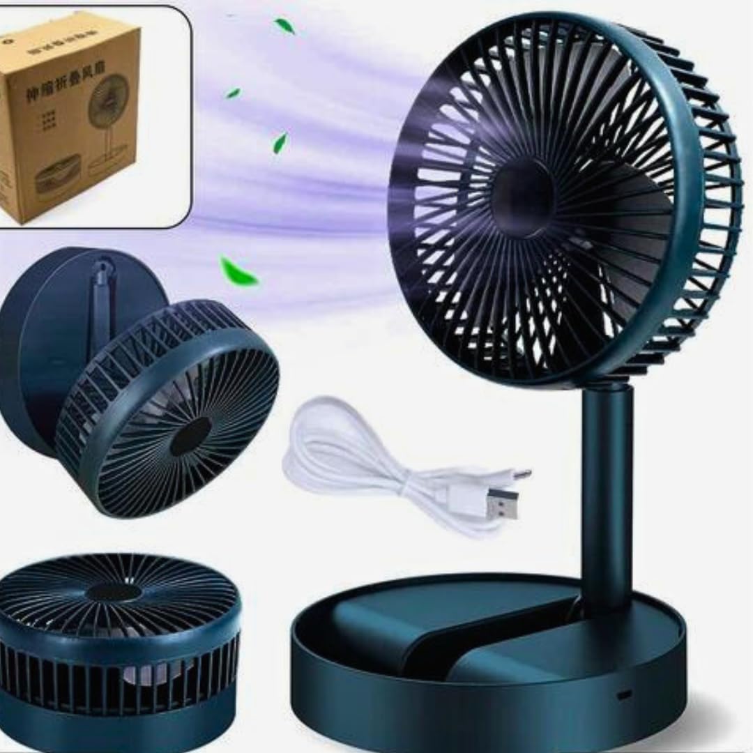 Telescopic USB Desktop Fan
