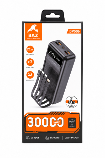 Baz Power Bank  30000MAH image 1