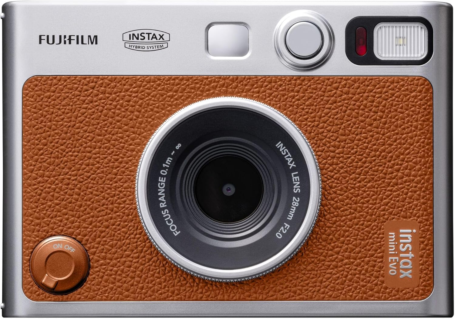 FUJIFILM INSTAX MINI EVO CAMERA BROWN. image 4