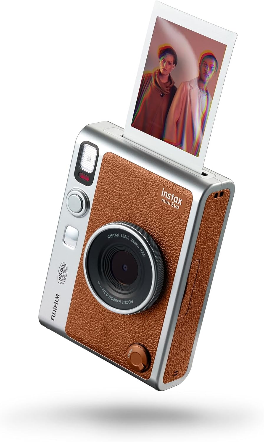 FUJIFILM INSTAX MINI EVO CAMERA BROWN. image 5