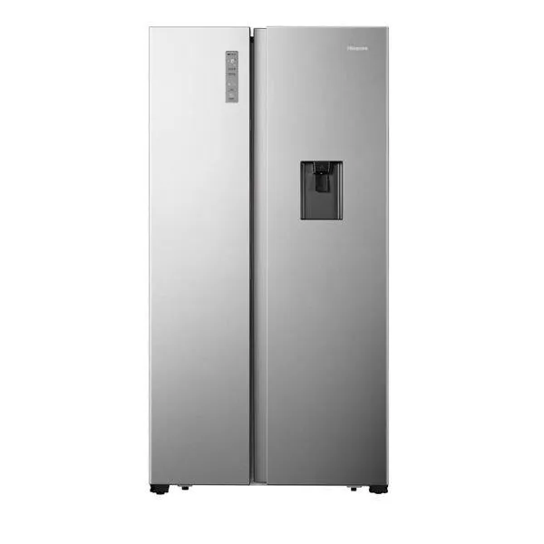 Hisense French Door Refrigerator 18 Cubic Feet - RS670N4ABG1 - Silver image 1