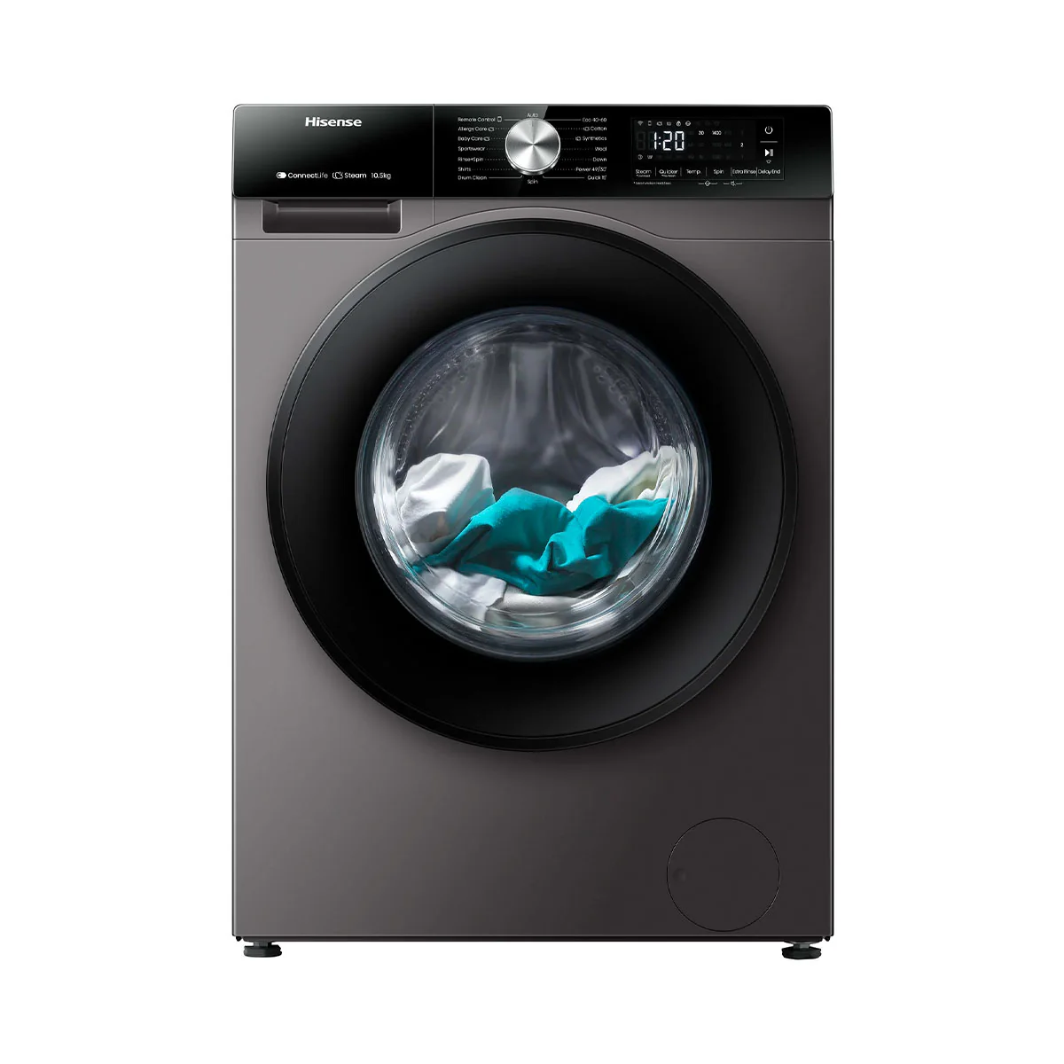 Hisense Smart Front Load Washing Machine 10.5 kg -  WF3S1043BT image 1