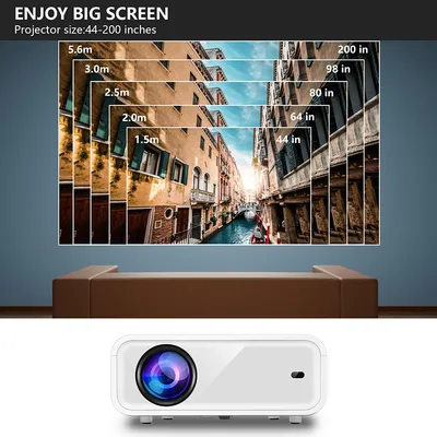 Multimedia Functions Cinema Home Theater LCD Projector image 3