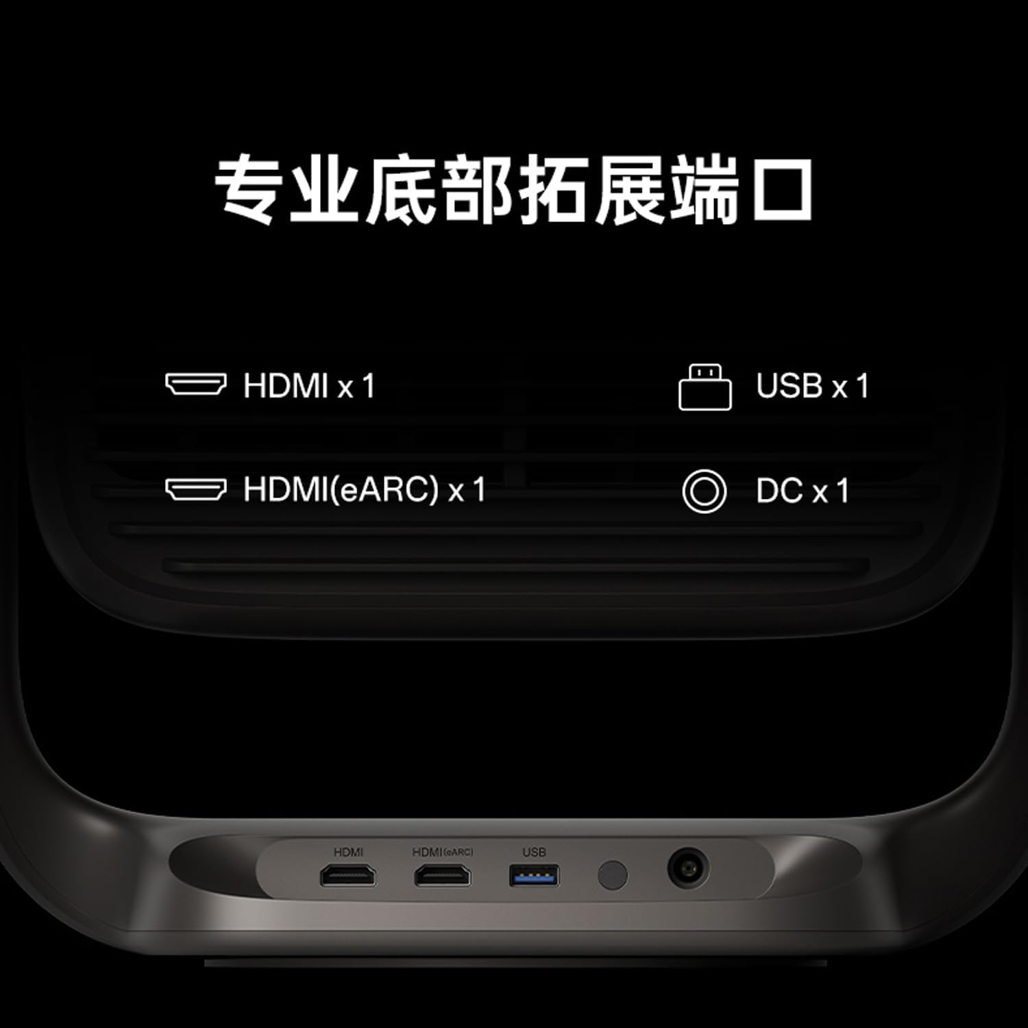 JMGO N3 4K Triple Laser Projector in light gray image 1