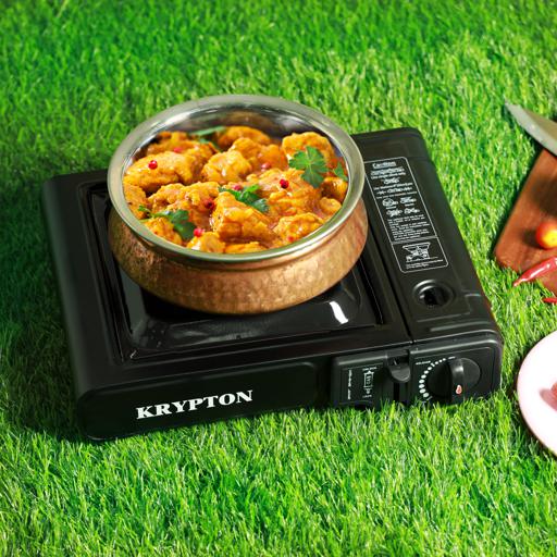 Krypton Portable Gas Stove, Double Sealed Valve, KNGC6338 image 5