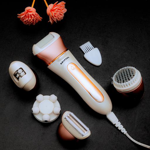 مجموعة تجميل متعددة الوظائف قابلة لإعادة الشحن 6 في 1 مع كابل USB من کریبتون image 6