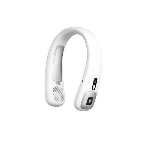 Geepas Portable Neck Fan, Rechargeable, 3 Speeds, White image 3