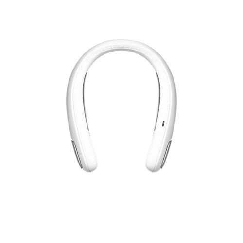 Geepas Portable Neck Fan, Rechargeable, 3 Speeds, White image 1