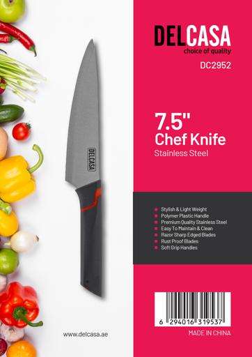 Delcasa Knife Chef DC2952, 7.5 inch image 4