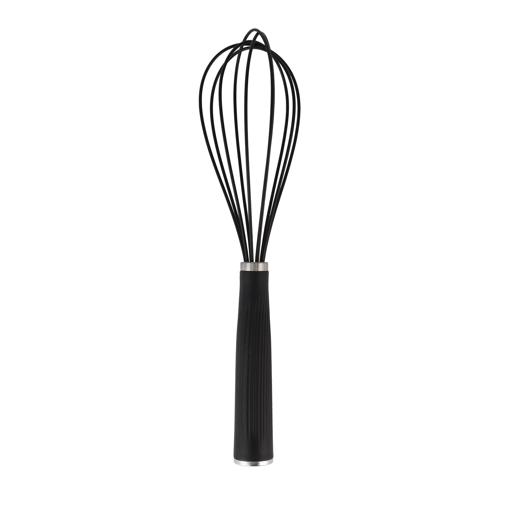 Royalford Nylon Egg Whisk With A Comfortable Handle And Ergonomic Grip  - Black 30cm RF11924 image 1
