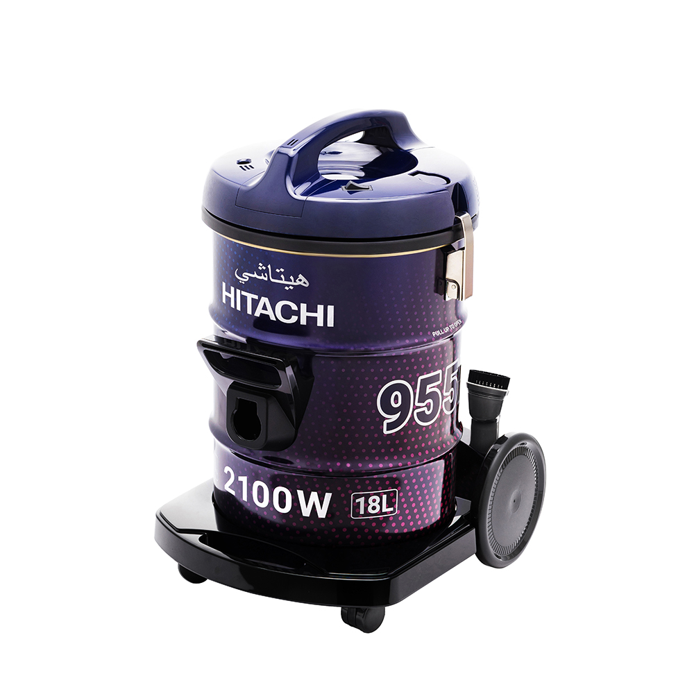 Hitachi CV-955N - 2100W - 18L - Bag Vacuum Cleaner - Purple image 2