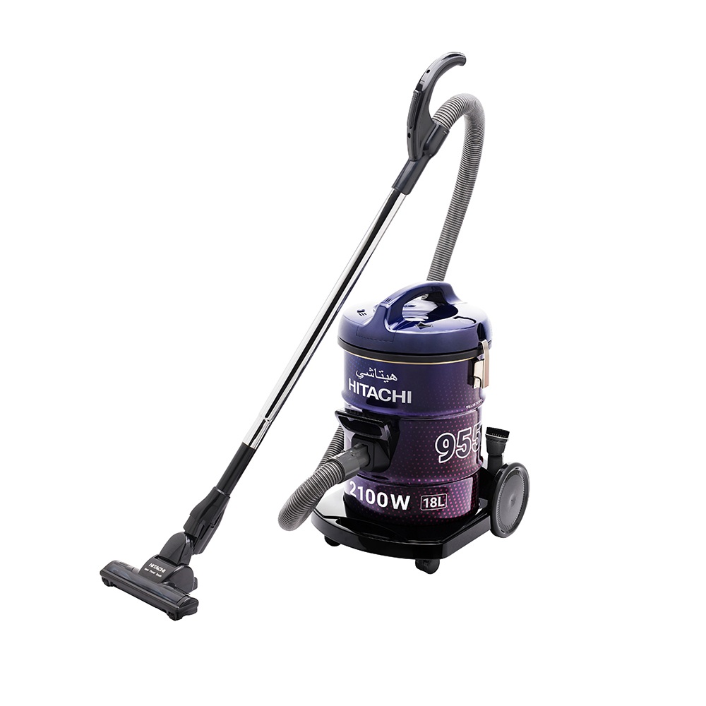 Hitachi CV-955N - 2100W - 18L - Bag Vacuum Cleaner - Purple color option