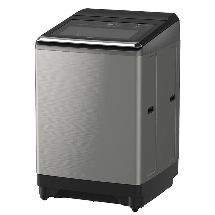 HITACHI Top Load Washing Machine - 22.0 kg - Inverter - Grey image 1