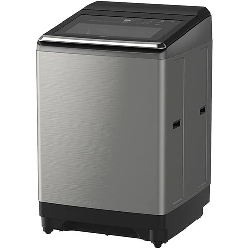 Hitachi Top Load Dual Jet Series Washing Machine SF-P250ZFV - Built-in Heater - 25 Kg High Capacity - 650 RPM Spin Speed - Inverter Control - Ultra Power 4-Step Wash and Auto Self Clean - Grey image 4